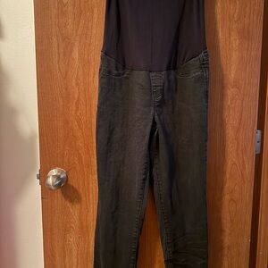 Celebrity Pink Women's Charcoal Boyfriend Pants